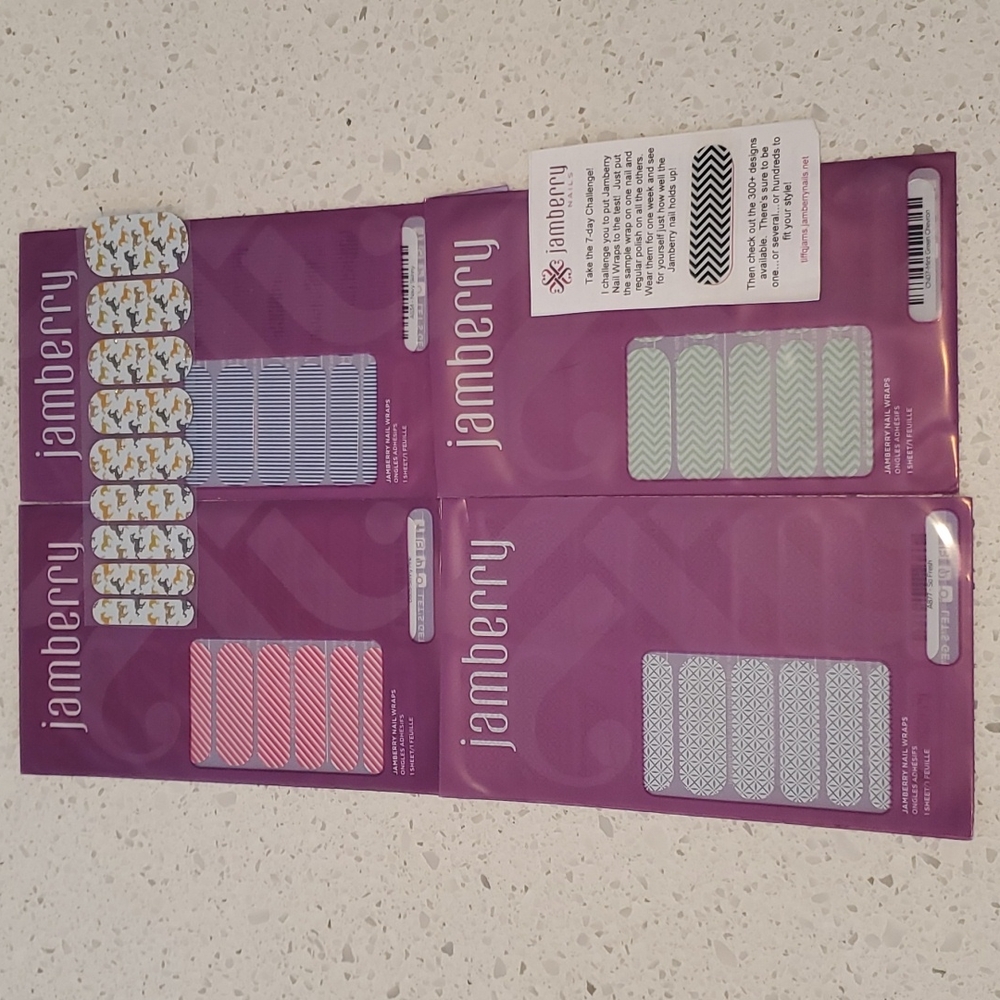 NEW 4 SETS OF JAMBERRY